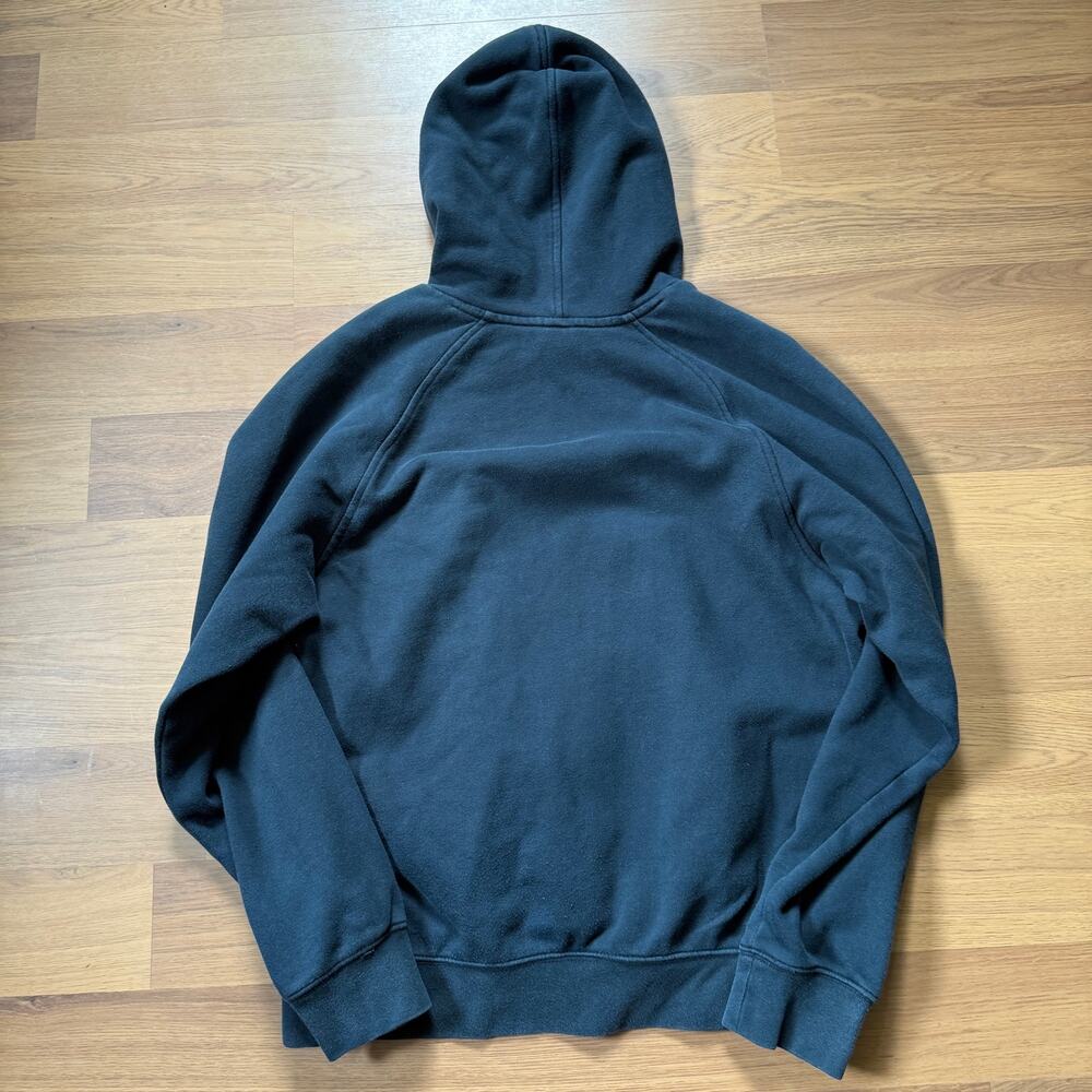 Men's Vintage 2000's Nike Essential Black Hoodie Pullover Sweatshirt Sz Small - Picture 6 of 8